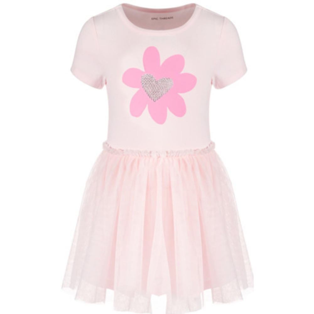 Epic Threads Heart Flower Tulle Dress